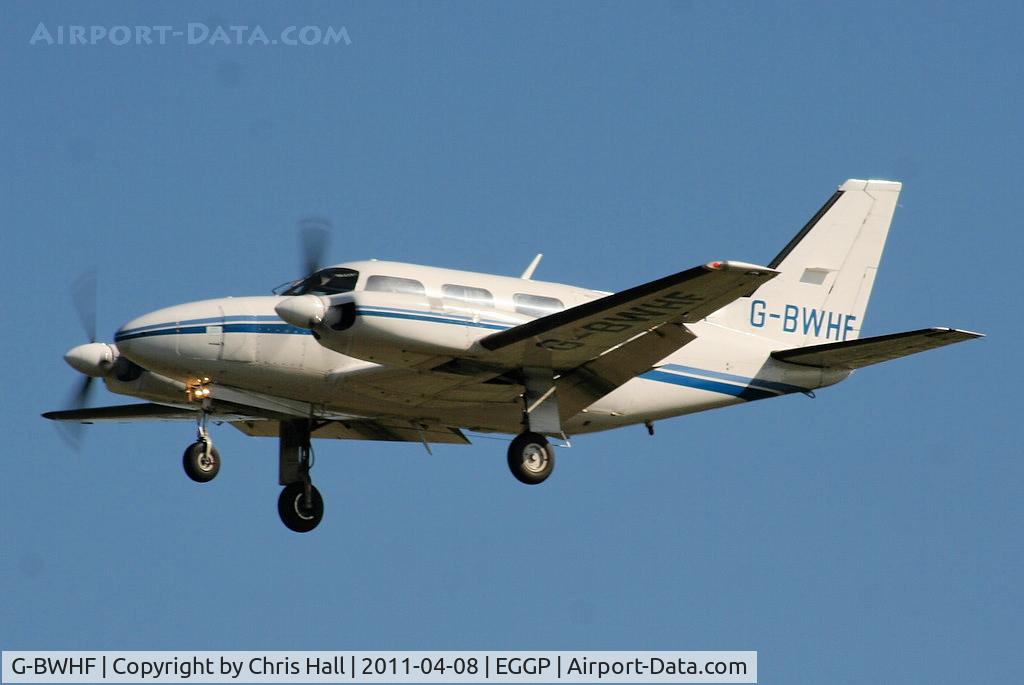 G-BWHF, 1976 Piper PA-31-325 Navajo C/R C/N 31-7612076, Privately owned