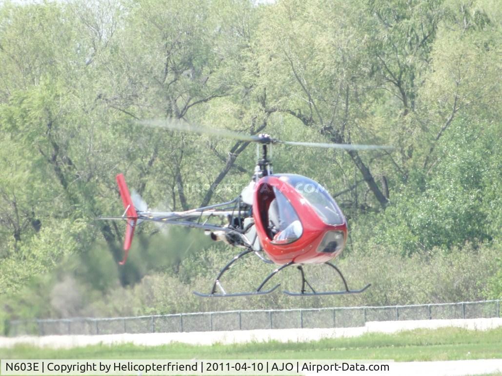 N603E, 2004 Eagle R & D Helicycle C/N 82122Y, Air taxiing to fuel station for jet fuel