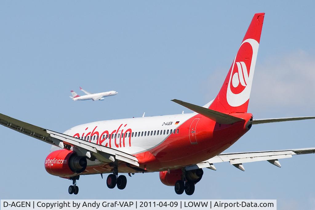 D-AGEN, 1998 Boeing 737-75B C/N 28100, Air Berlin 737-700