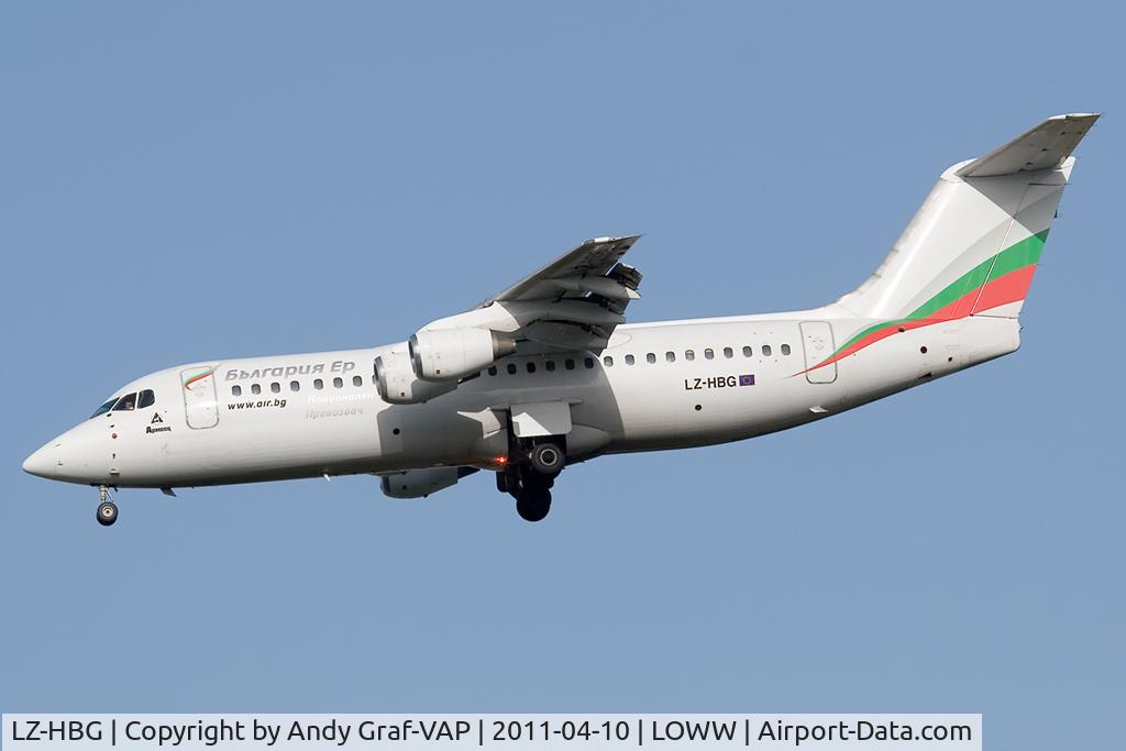 LZ-HBG, 1990 British Aerospace BAe.146-300 C/N E3146, Bulgaria Air Bae146