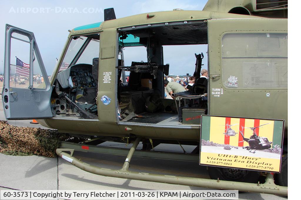 60-3573, 1960 Bell UH-1B Iroquois C/N 219, At Tyndall AFB - 2011 Gulf Coast Salute Show 
- c/n 219