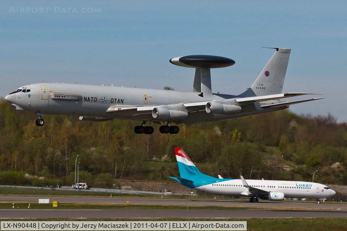 LX-N90448, 1982 Boeing E-3A Sentry C/N 22843, LX-N90448_
Boeing E-3A Sentry