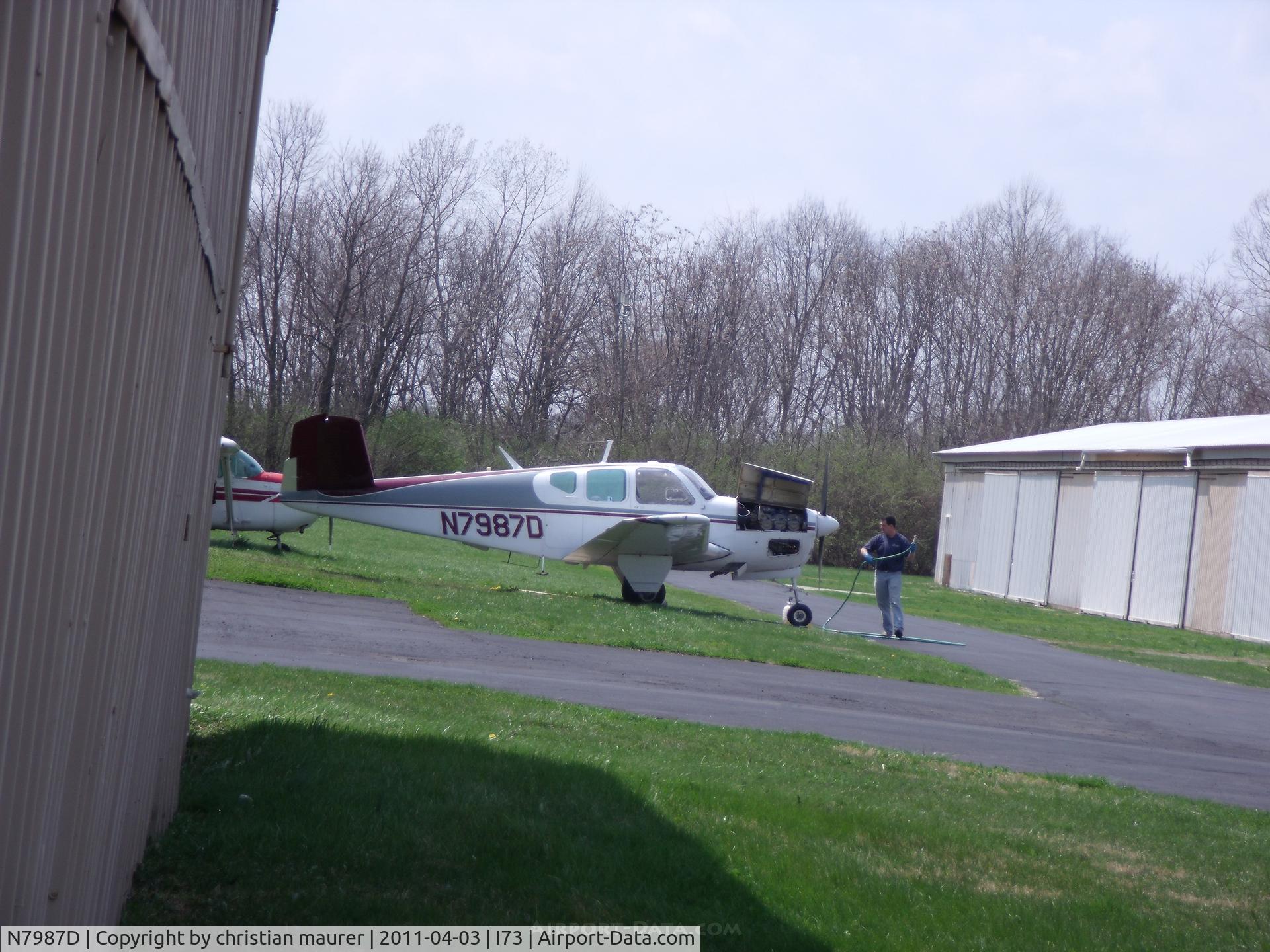 N7987D, 1957 Beech H35 Bonanza C/N D-5273, beech h35