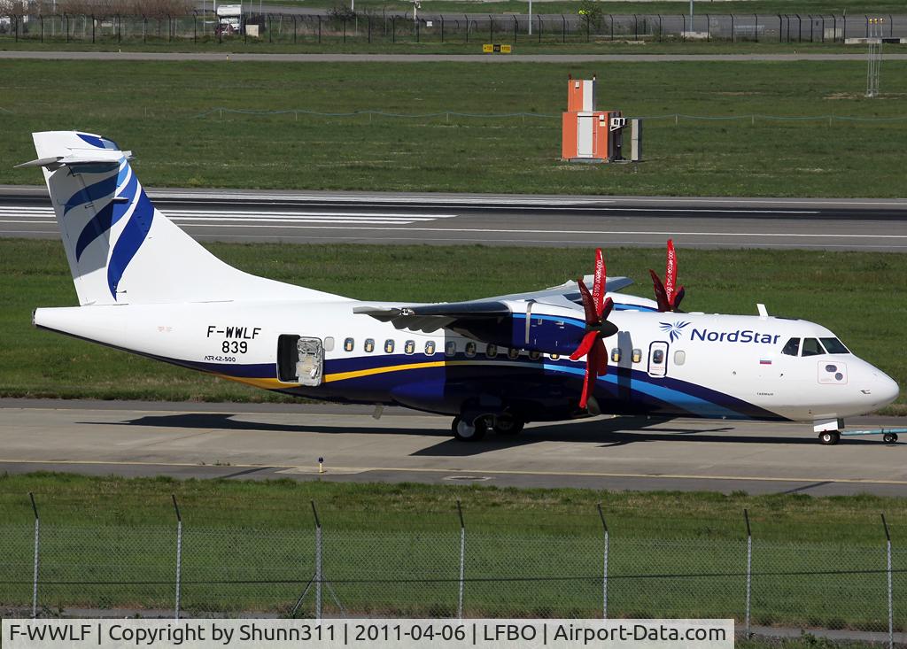F-WWLF, 2011 ATR 42-500 C/N 839, C/n 839