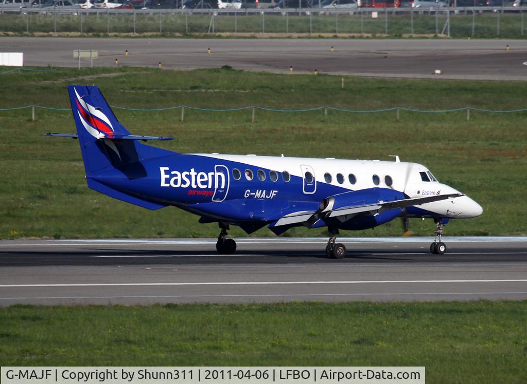 G-MAJF, 1992 British Aerospace Jetstream 41 C/N 41008, Landing rwy 14R