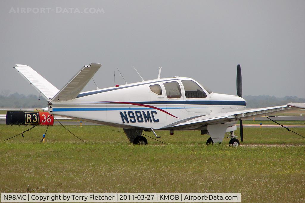 N98MC, 1959 Beech K35 Bonanza C/N D-5961, 1959 Beech K35, c/n: D-5961