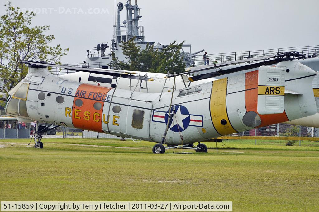 51-15859, 1952 Piasecki CH-21B Workhorse C/N B.6, Displayed at Battleship Memorial Park , Mobile
