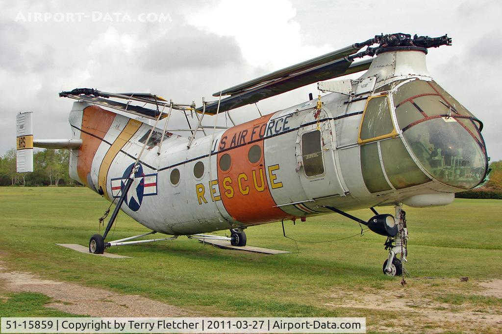 51-15859, 1952 Piasecki CH-21B Workhorse C/N B.6, Displayed at Battleship Memorial Park , Mobile