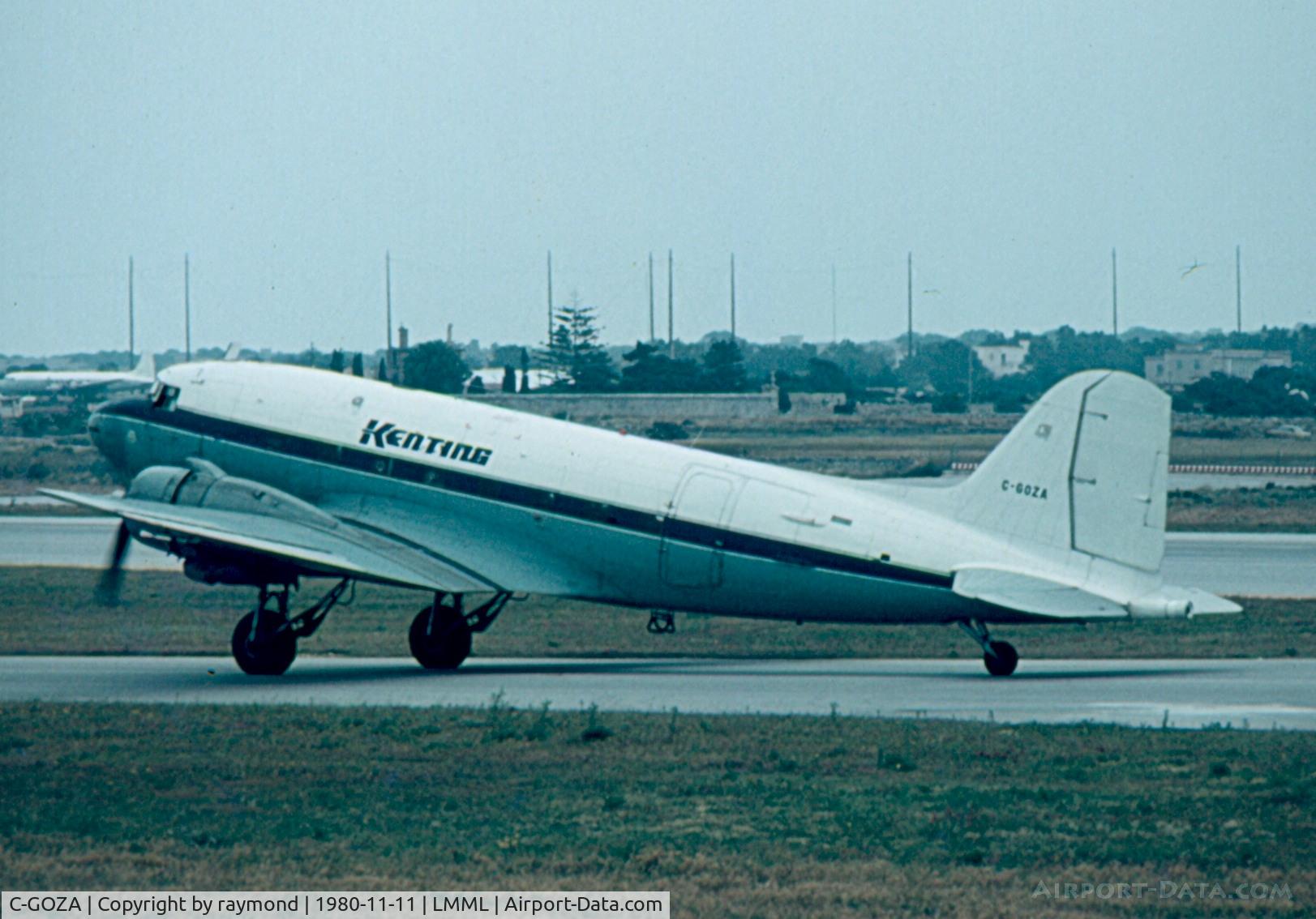 C-GOZA, 1943 Douglas DC-3C C/N 26111, DC3 C-GOZA Kenting Aviation