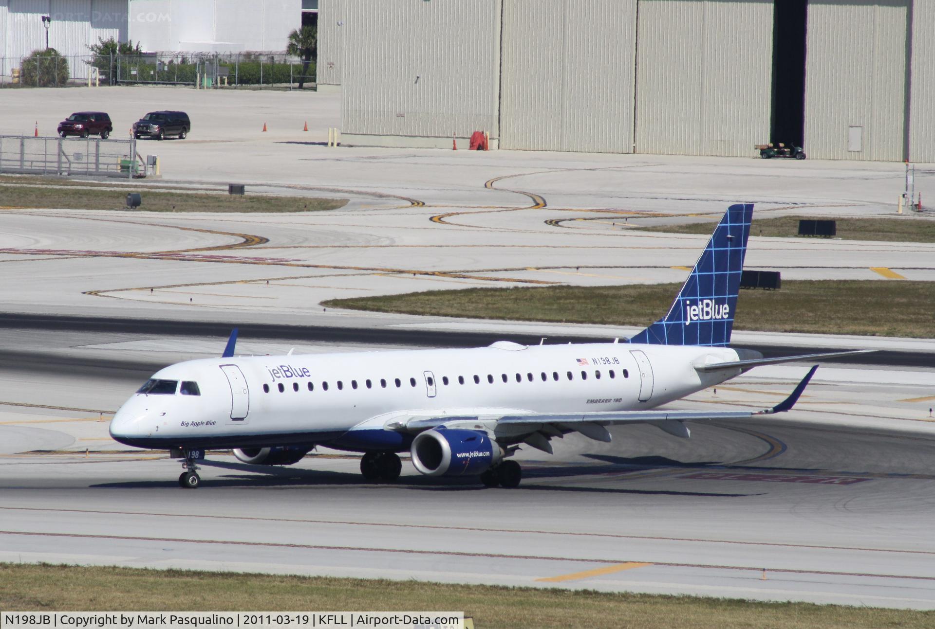 N198JB, 2006 Embraer 190AR (ERJ-190-100IGW) C/N 19000021, ERJ 190-100 IGW