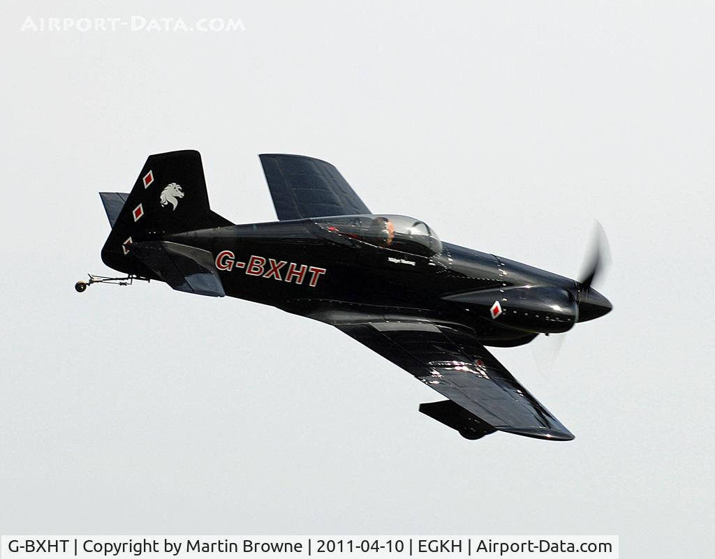 G-BXHT, 2005 Mustang Aeronautics Midget Mustang MM-1 C/N PFA 168-13077, SHOT AT HEADCORN