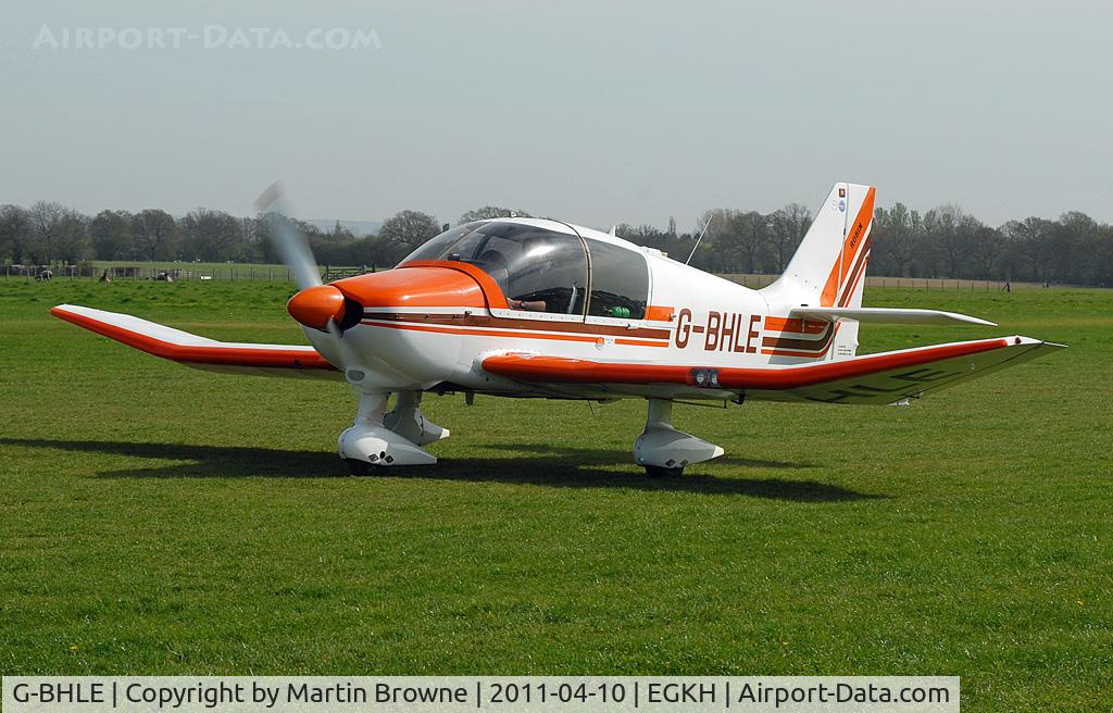 G-BHLE, 1980 Robin DR-400-180 Regent Regent C/N 1466, SHOT AT HEADCORN
