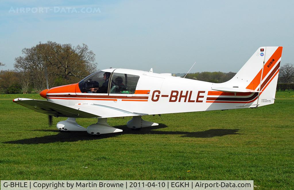 G-BHLE, 1980 Robin DR-400-180 Regent Regent C/N 1466, SHOT AT HEADCORN