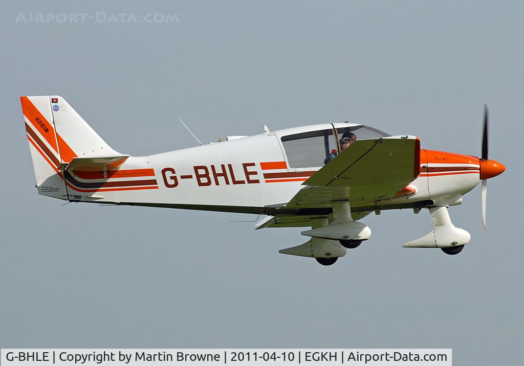 G-BHLE, 1980 Robin DR-400-180 Regent Regent C/N 1466, SHOT AT HEADCORN