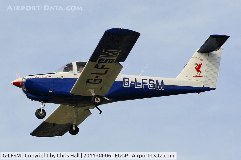 G-LFSM, 1978 Piper PA-38-112 Tomahawk Tomahawk C/N 38-78A0449, Liverpool Flying School