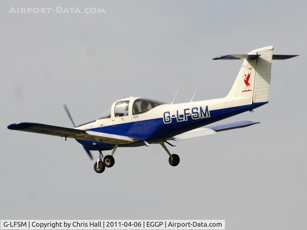G-LFSM, 1978 Piper PA-38-112 Tomahawk Tomahawk C/N 38-78A0449, Liverpool Flying School