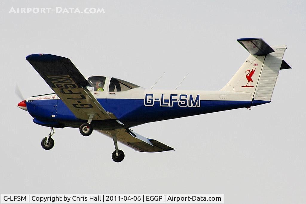 G-LFSM, 1978 Piper PA-38-112 Tomahawk Tomahawk C/N 38-78A0449, Liverpool Flying School