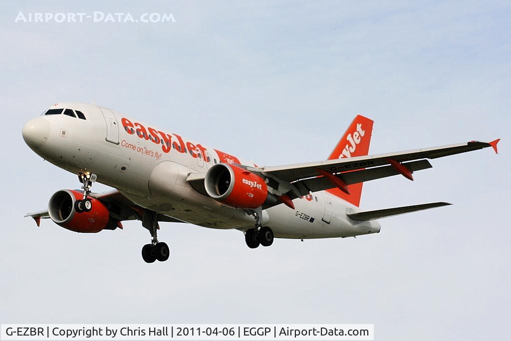 G-EZBR, 2007 Airbus A319-111 C/N 3088, easyJet
