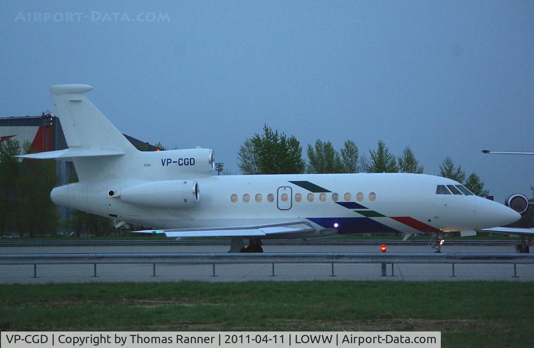 VP-CGD, 2000 Dassault Falcon 900EX C/N 65, Volkswagen Air Service Falcon 900EX
