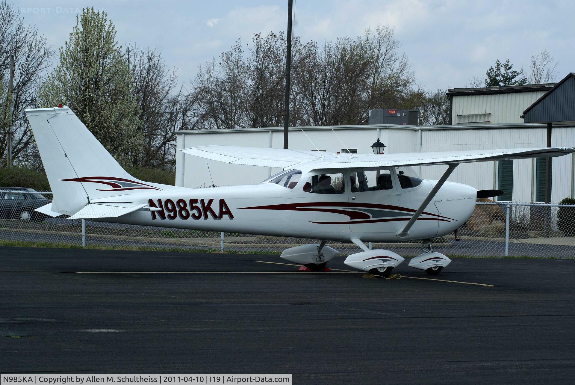 N985KA, 1968 Cessna 172K Skyhawk C/N 17257703, 68 C172K