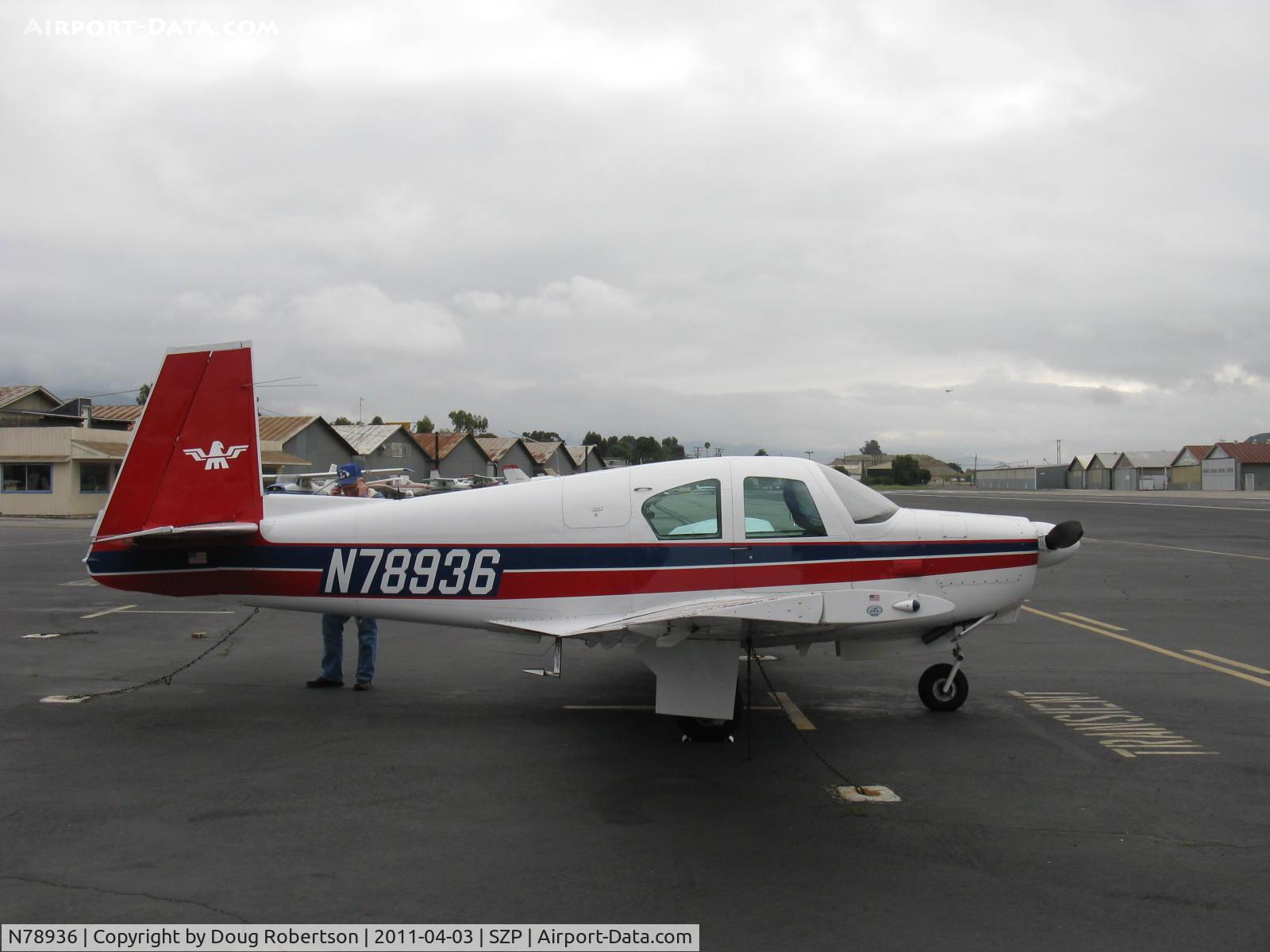 N78936, 1962 Mooney M20C Ranger C/N 1970, 1962 Mooney M20C Mk 21, Lycoming O-360-A1D 180 Hp