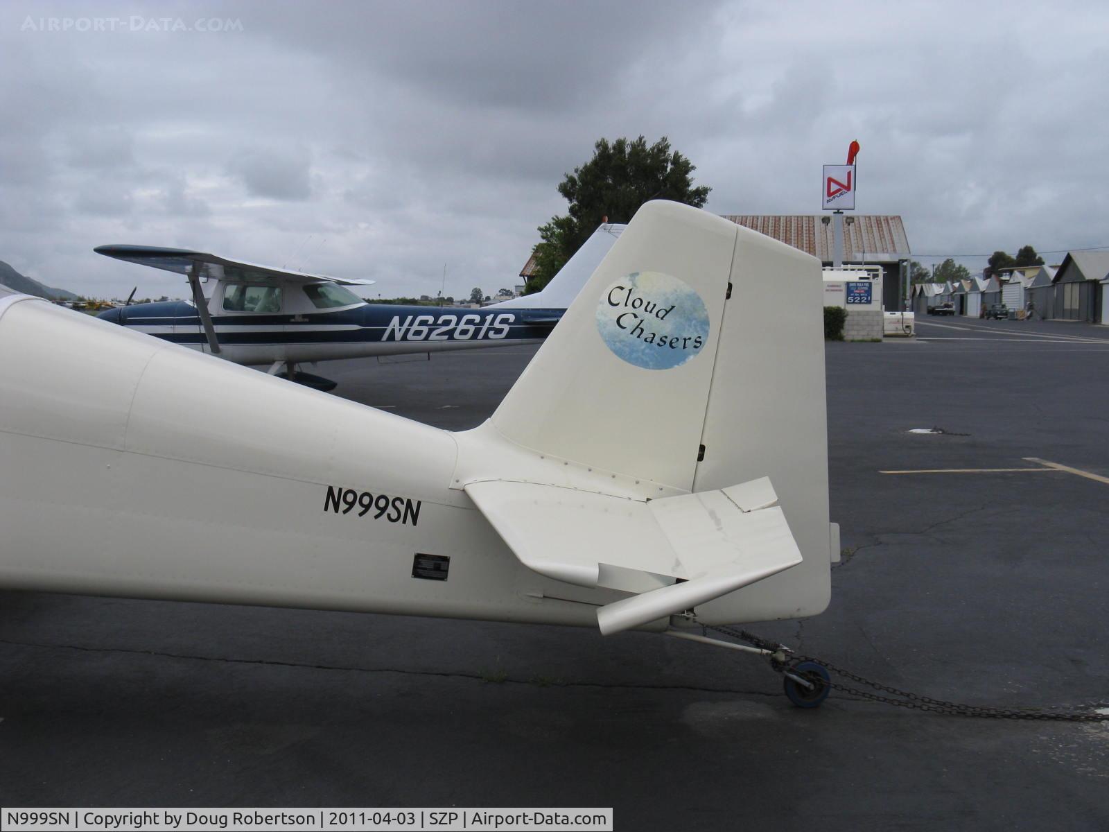 N999SN, 1998 Vans RV-6 C/N 22118, 1998 Nelson VAN's RV-6, Lycoming O-320 160 Hp, tail art