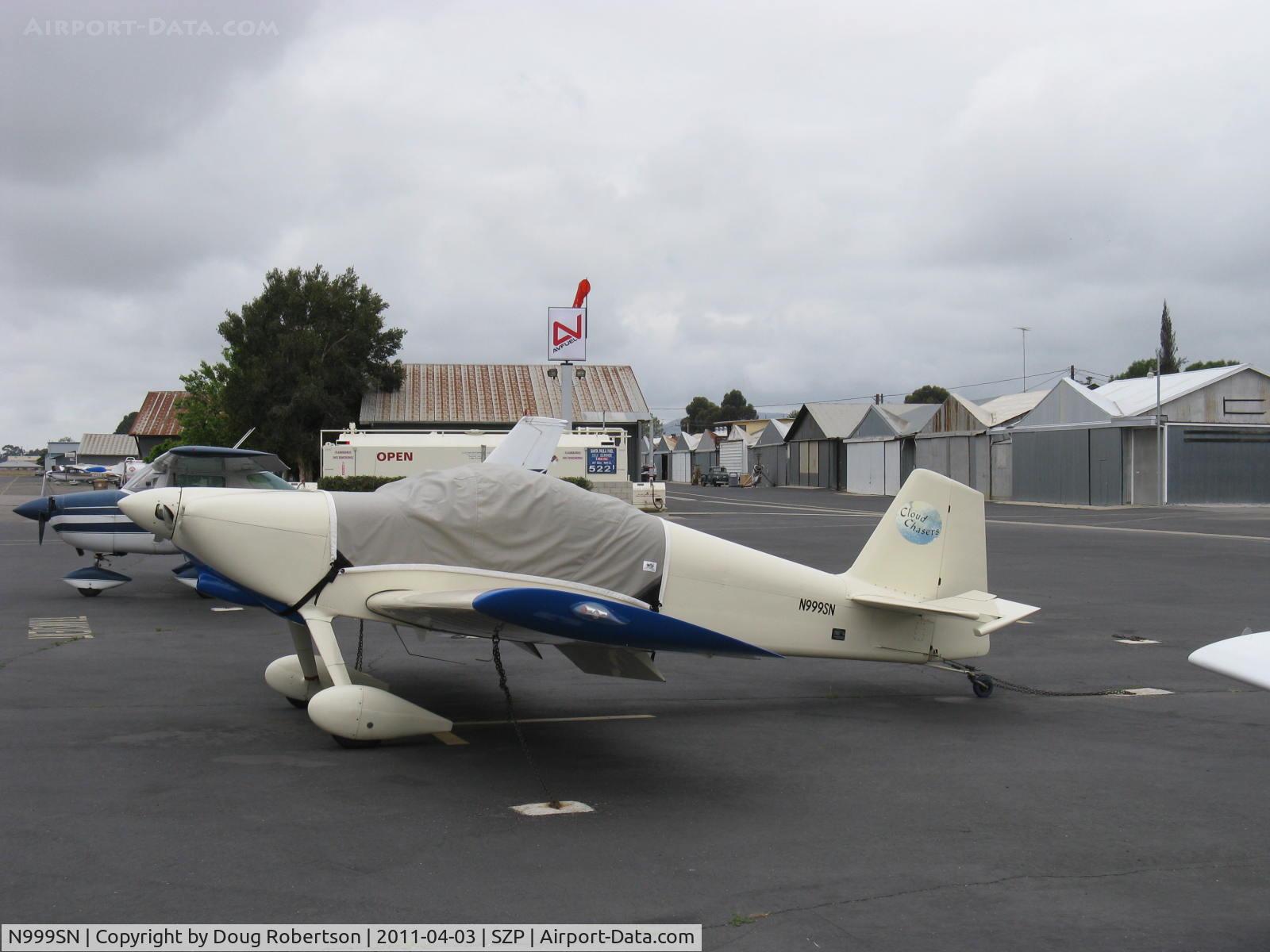 N999SN, 1998 Vans RV-6 C/N 22118, 1998 Nelson VAN's RV-6, Lycoming O-320 160 Hp