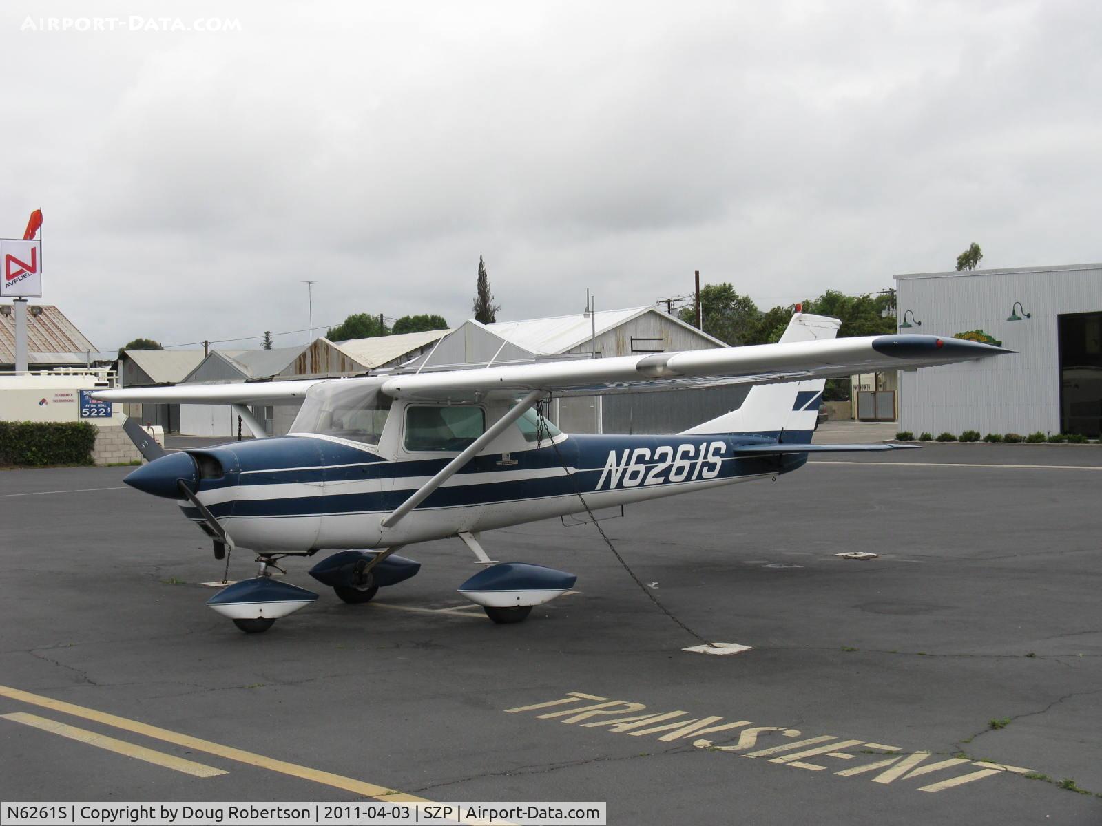 N6261S, 1967 Cessna 150G C/N 15067061, 1967 Cessna 150G, Continental O-200 100 Hp