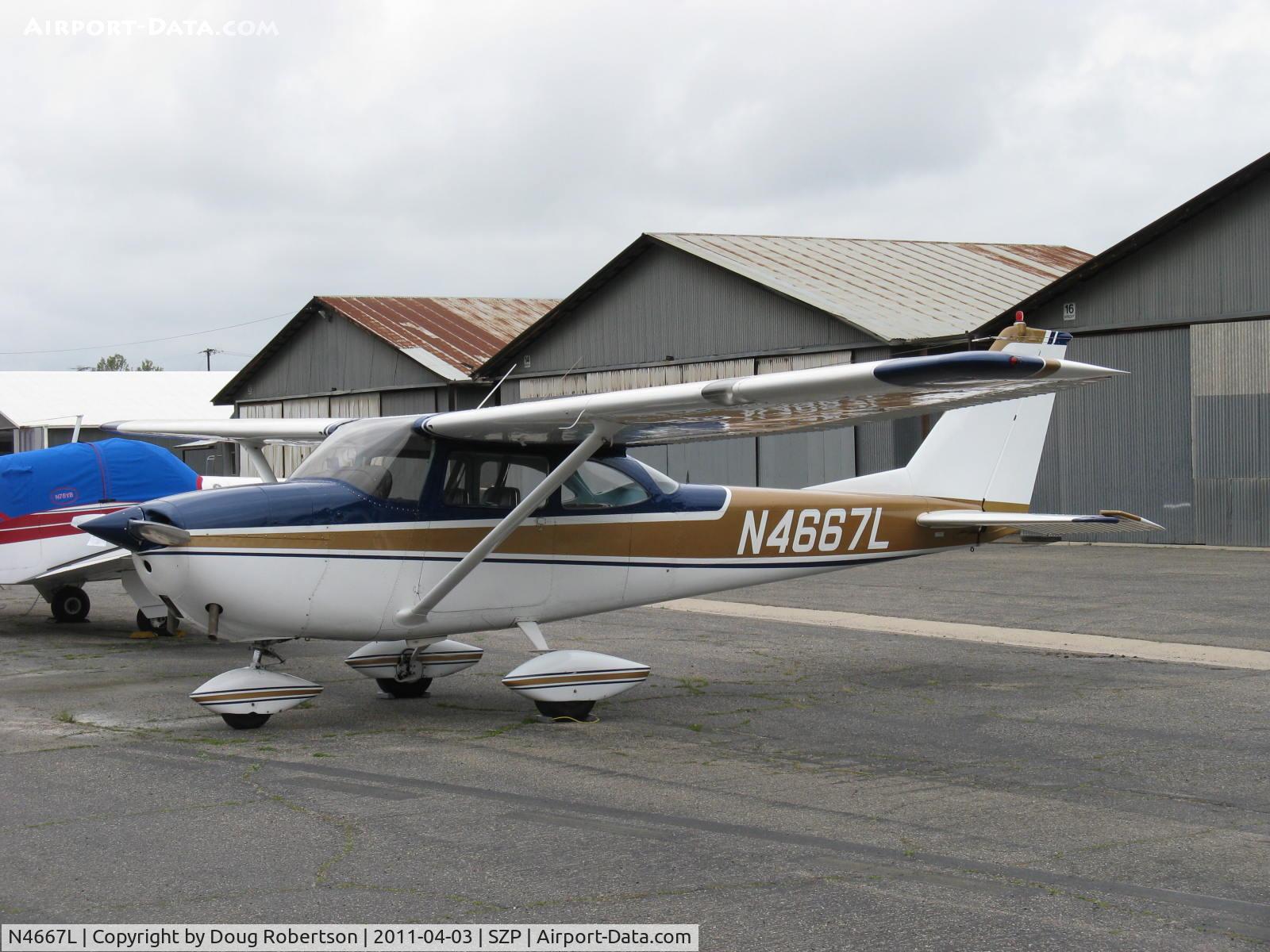 N4667L, 1966 Cessna 172G C/N 17254662, 1966 Cessna 172G, Continental O-300-D 145 Hp