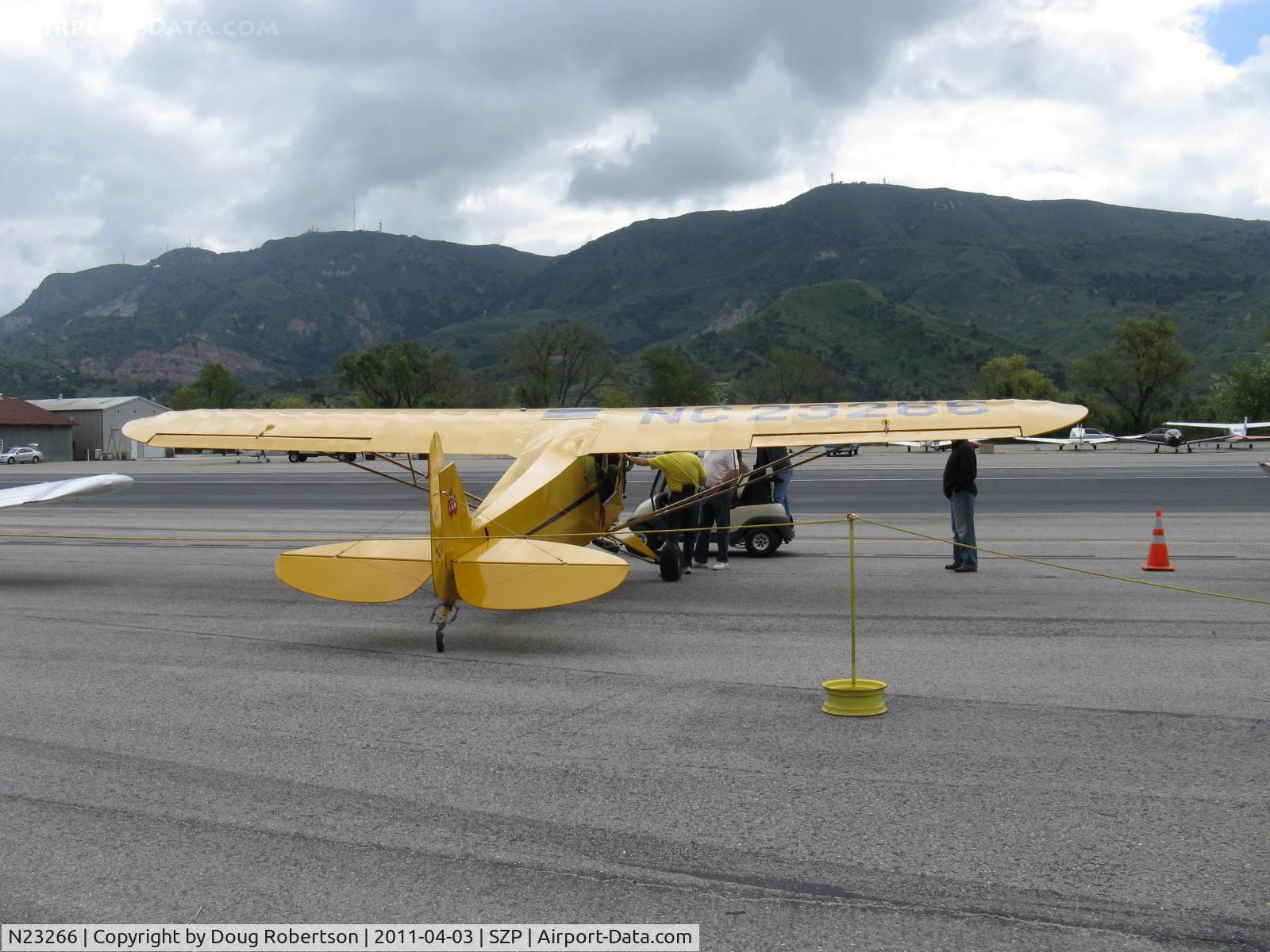 N23266, 1939 Piper J3C-65 Cub Cub C/N 3113, 1939 Piper J3C-65 CUB, Continental A&C65 65 Hp