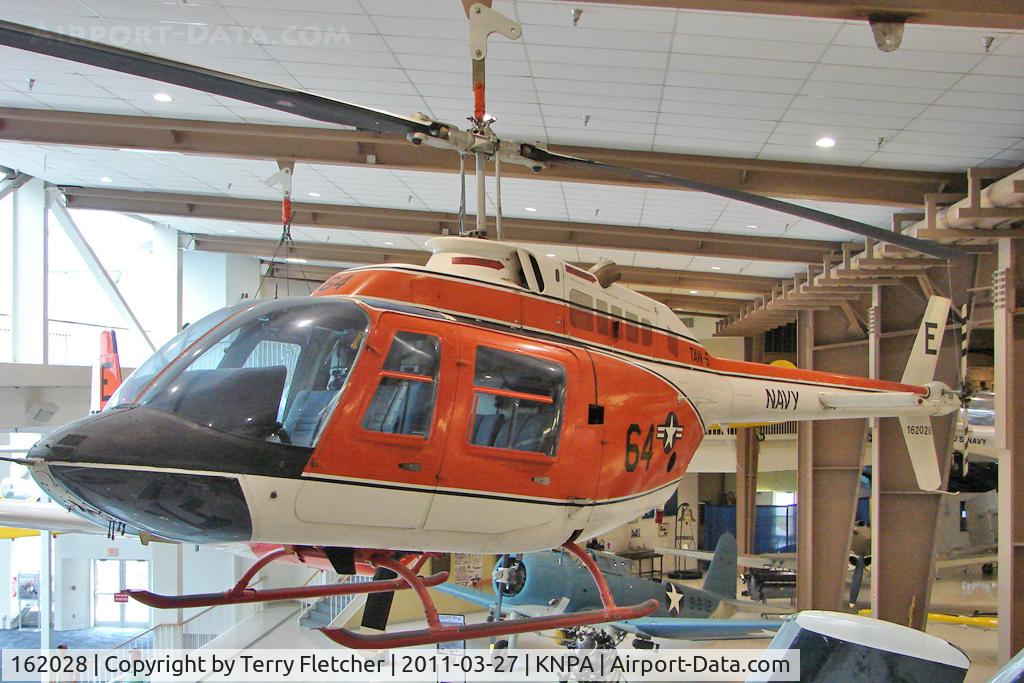 162028, Bell TH-57C Sea Ranger C/N 3707, Displayed at the Pensacola Naval Aviation Museum
Tail Code E - Body Code 64