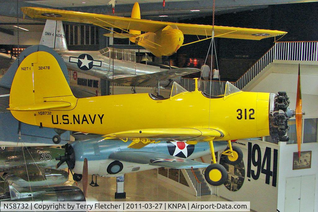 N58732, 1943 Timm N2T-1 C/N 216, Displayed at the Pensacola Naval Aviation Museum 
Tail Code 32478 - Nose Code 312