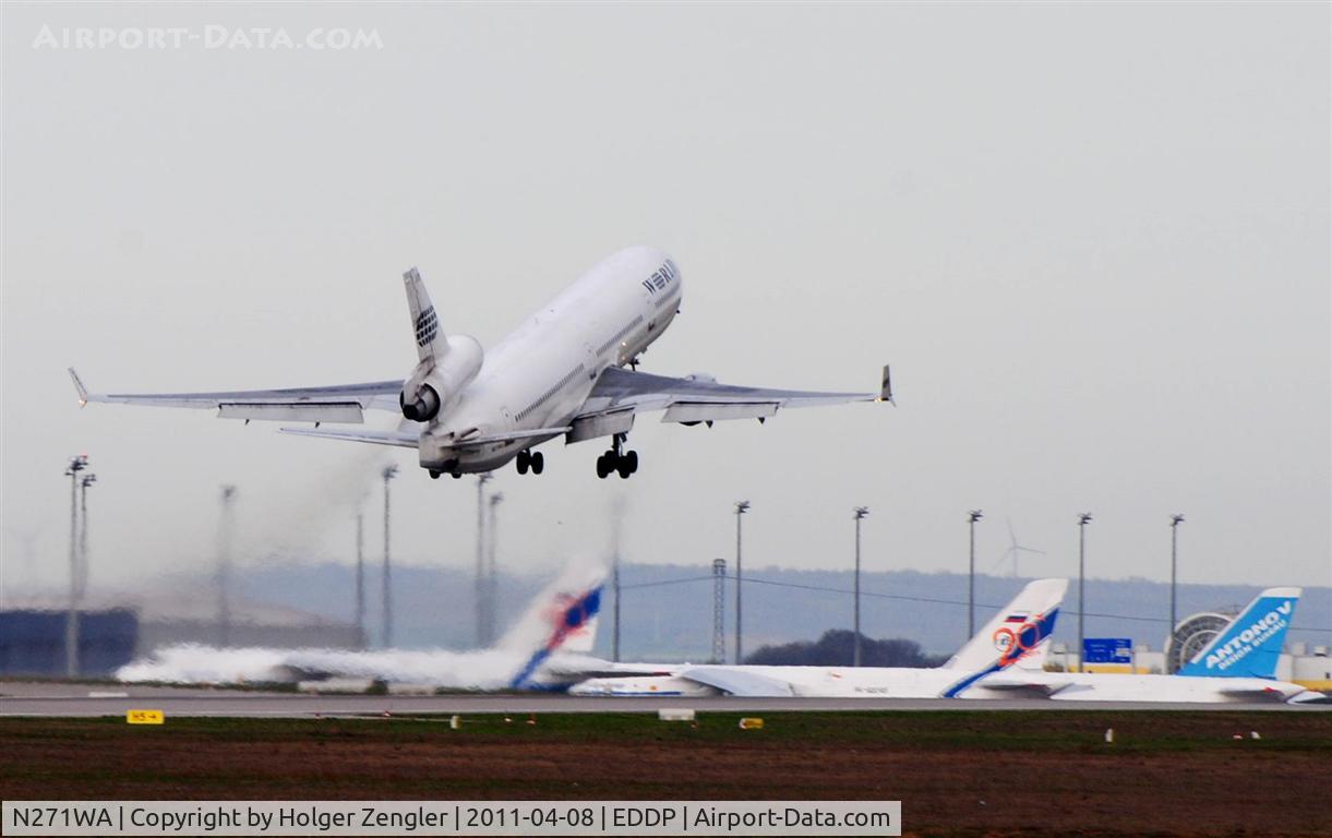 N271WA, 1992 McDonnell Douglas MD-11 C/N 48518, Departure on two six left.........
