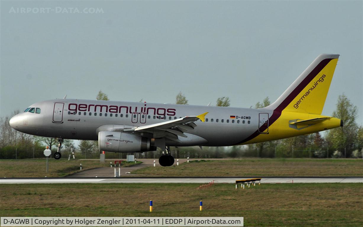 D-AGWB, 2006 Airbus A319-111 C/N 2833, Final approach on two six right.