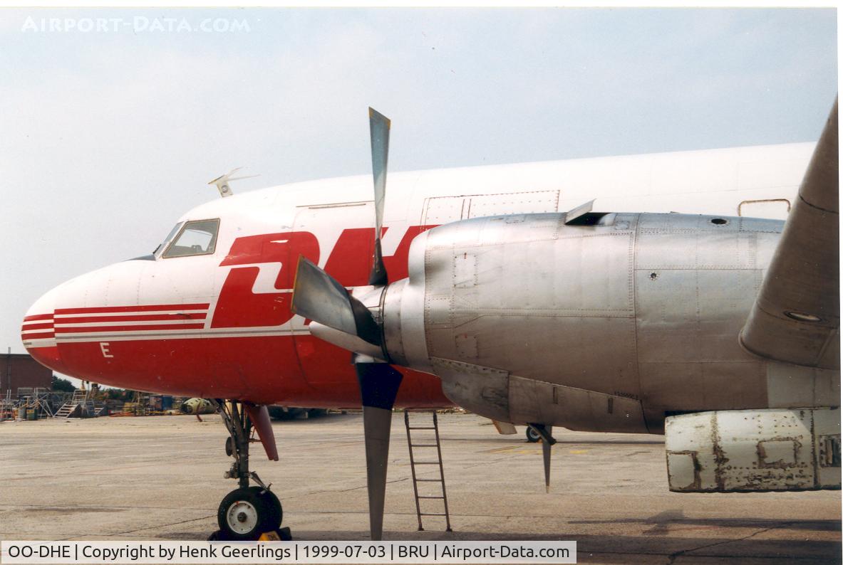 OO-DHE, 1953 Convair 580(F) C/N 052/080, DHLBRU