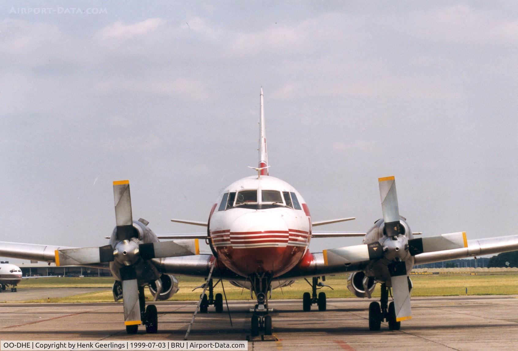 OO-DHE, 1953 Convair 580(F) C/N 052/080, DHL