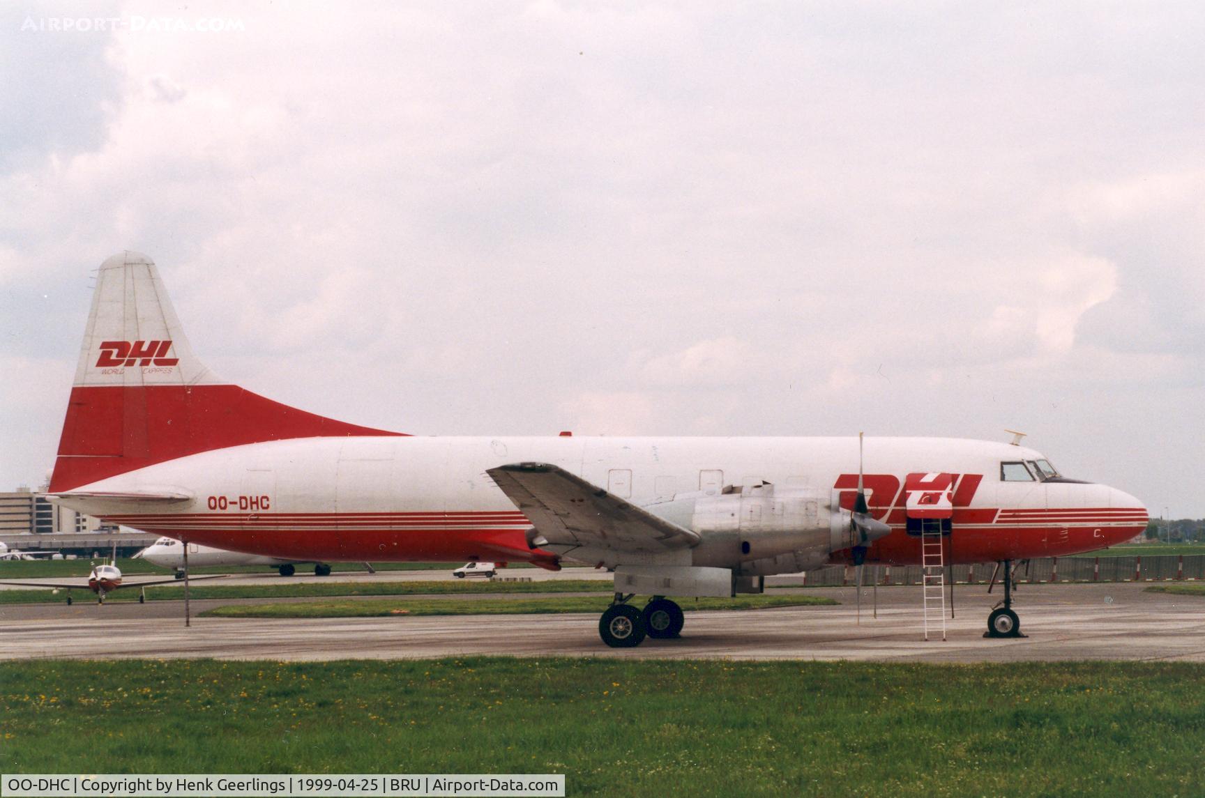 OO-DHC, 1953 Convair 580(F) C/N 068/122, DHL