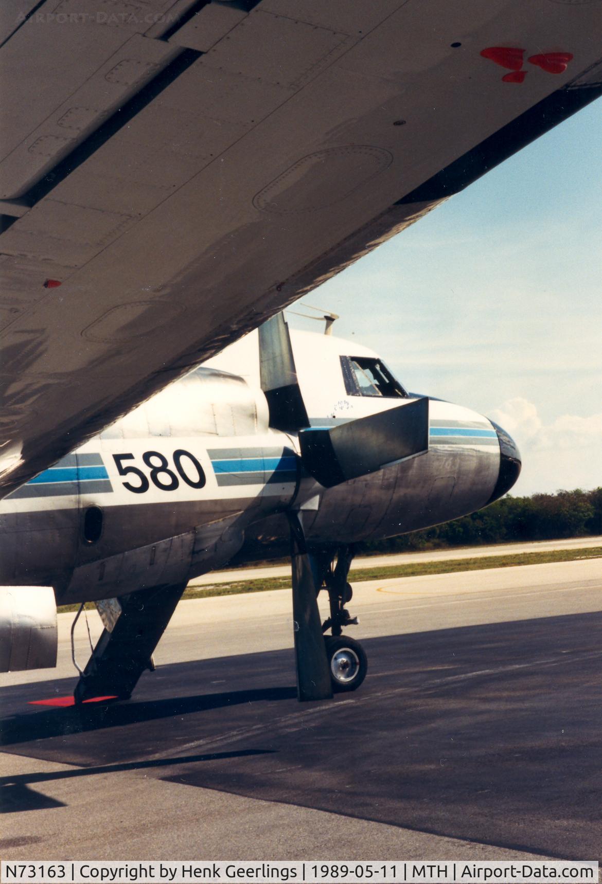 N73163, Convair 580 C/N 366, Key West