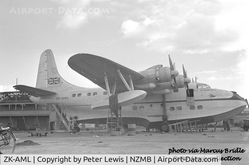ZK-AML, Short S45 Solent 4 C/N SH.1556, Tasman Empire Airways Ltd., Auckland