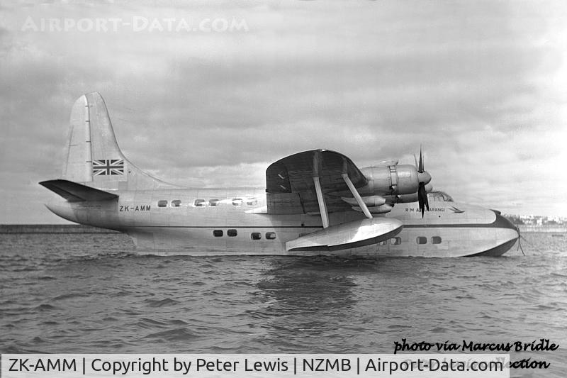 ZK-AMM, 1949 Short S-45 Solent 4 C/N SH1557, Tasman Empire Airways Ltd., Auckland