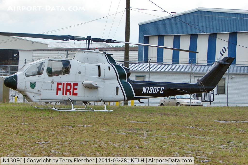 N130FC, Bell 209 C/N 76-22694, Forestry Commision lot at Tallahassee Regional