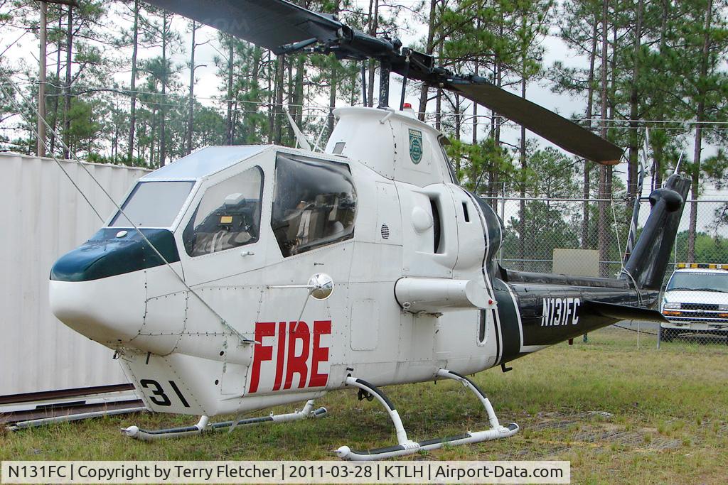 N131FC, Bell AH-1F Cobra C/N 76-22570, Forestry Commision lot at Tallahassee Regional