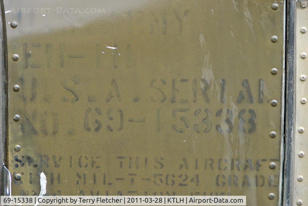 69-15338, Bell UH-1H Iroquois C/N 11626, Forestry Commision lot at Tallahassee Regional