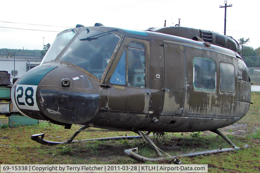 69-15338, Bell UH-1H Iroquois C/N 11626, Forestry Commision lot at Tallahassee Regional
