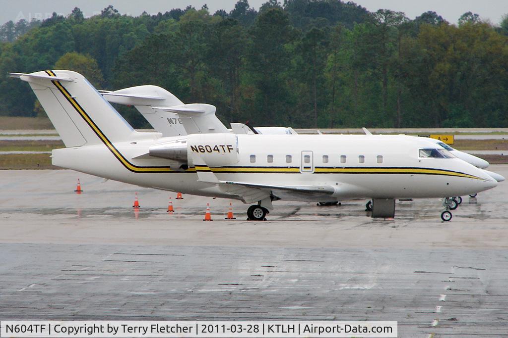 N604TF, 2006 Bombardier Challenger 604 (CL-600-2B16) C/N 5655, Challenger 604 at Tallahassee