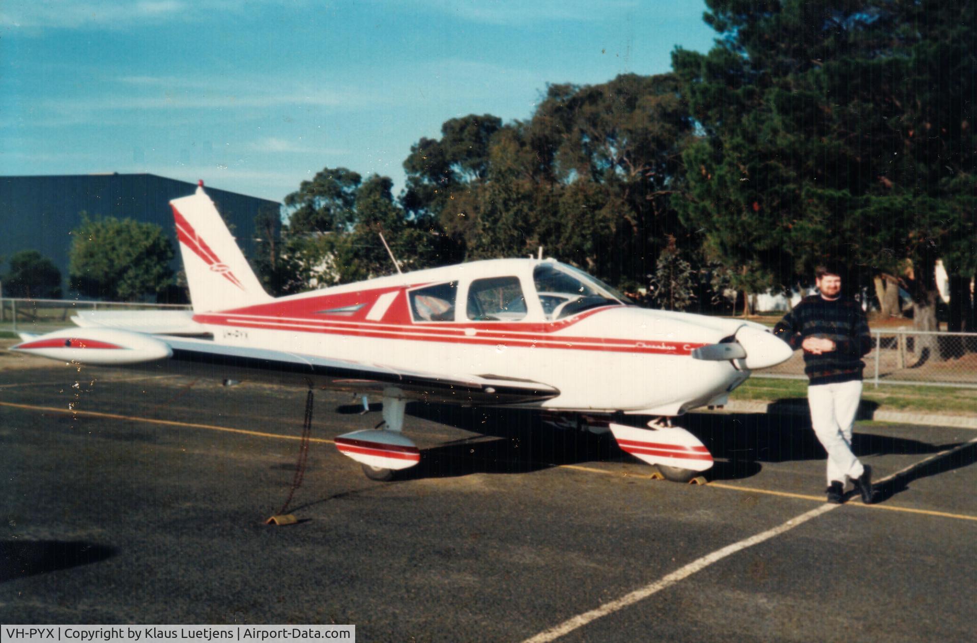 VH-PYX, 1965 Piper PA-28-180 C/N 28-2657, Taken at latrobe Valley Airport in Victoria