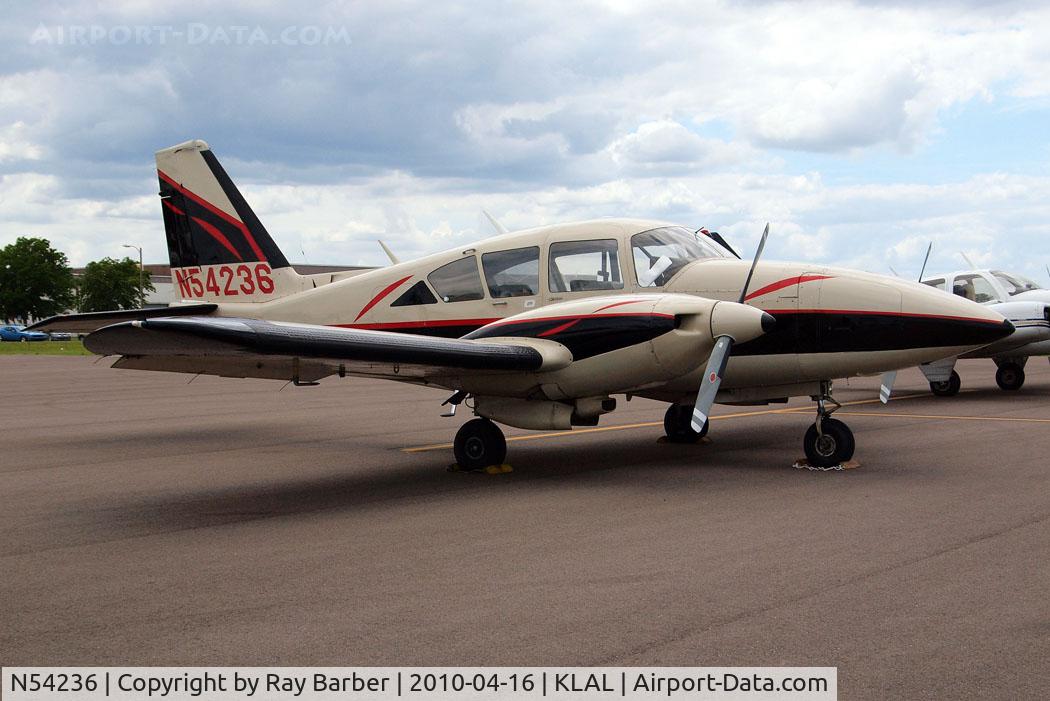 N54236, 1974 Piper PA-23-250 C/N 27-7554030, Piper PA-23-250 Aztec E [27-7554030] Lakeland-Linder~N 16/04/2010