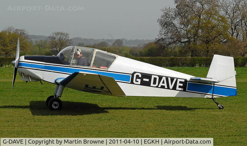 G-DAVE, 1957 Jodel D-112 C/N 667, SHOT AT HEADCORN