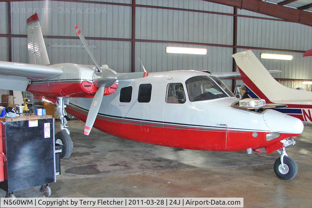 N560WM, Aero Commander 560-F C/N 560F-1305-58, Aero Commander 560-F, c/n: 560F-1305-58