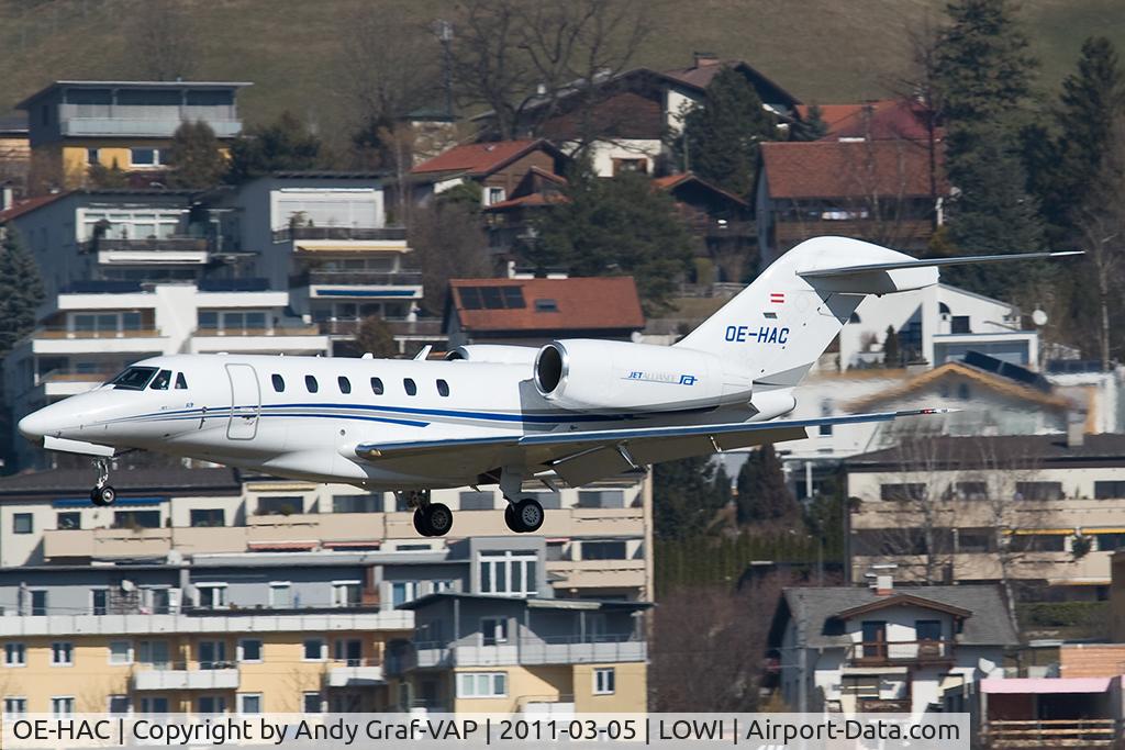 OE-HAC, 2004 Cessna 750 Citation X Citation X C/N 750-0232, Jet Alliance Cessna 750